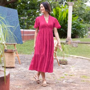 Juno Eyelet Dress